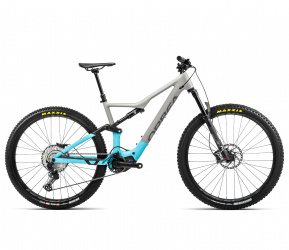Orbea RISE H30 - 2022 | Mouse Grey - Sky Blue X-Large