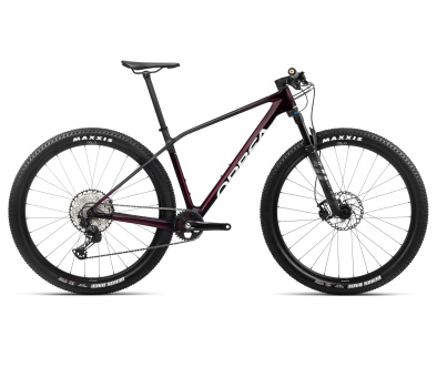 Orbea ALMA M ELITE - 2024 | Red Wine Carbon View  - Carbon Raw 