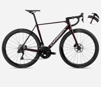 Orbea ORCA M30iLTD PWR - 2025 | Wine Red - Titanium 