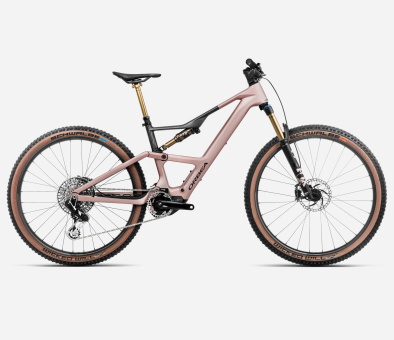 Orbea RISE SL M-LTD 630W - 2025 | Desert Rose - Carbon Raw 