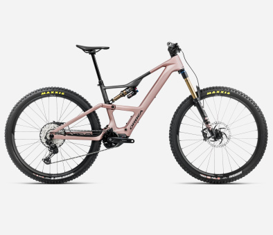 Orbea RISE LT M10 420W - 2025 | Desert Rose - Carbon Raw 